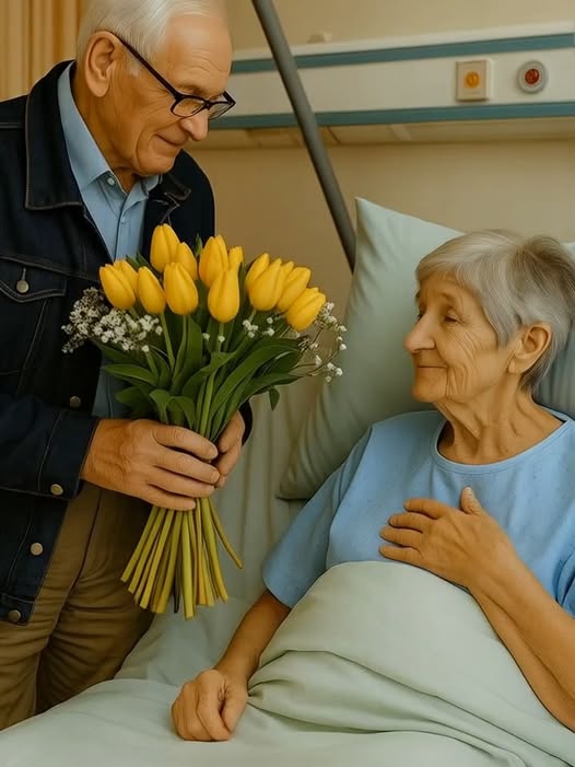 A stranger brought flowers every day to a sick grandmother who had only a month to live: one day I decided to find out why he did this