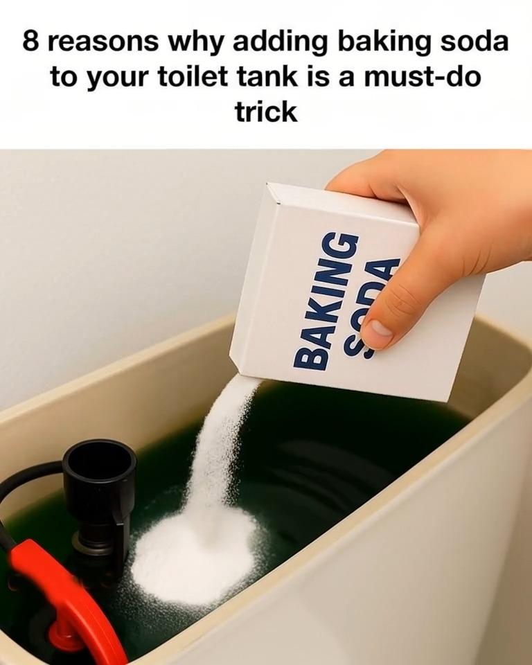 8 reasons why adding baking soda to your toilet tank is a must-do trick