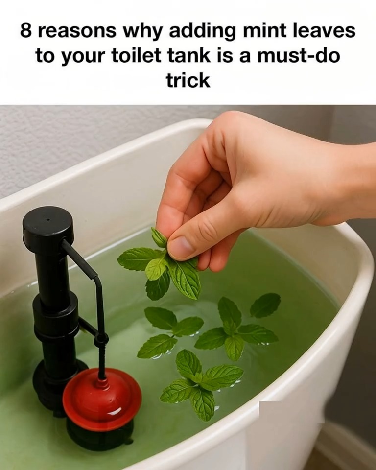 8 reasons why adding mint leaves to your toilet tank is a must-do trick