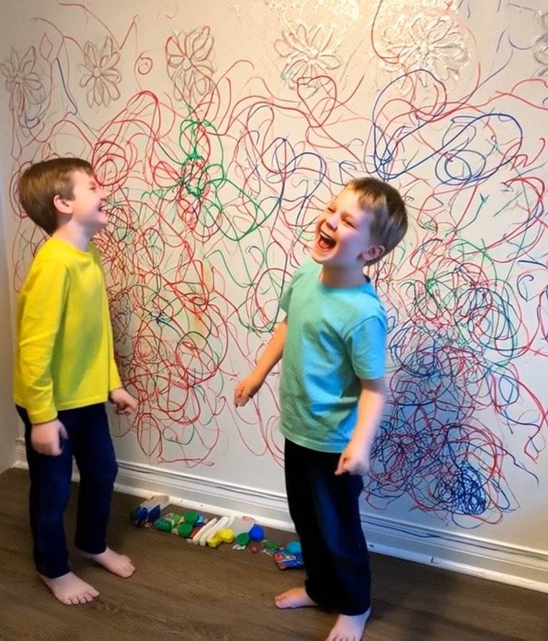 My SIL’s Kids Destroyed My Brand-New Wallpaper with Markers — But What I Later Found Out Made My Blood Boil