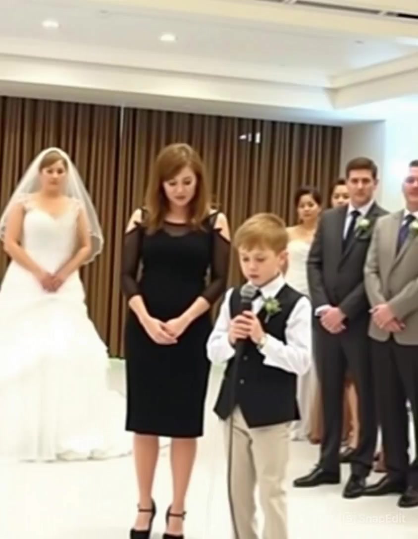 At My Brother’s Wedding, His Bride Made a Cruel Joke About Me—Then My Little Boy