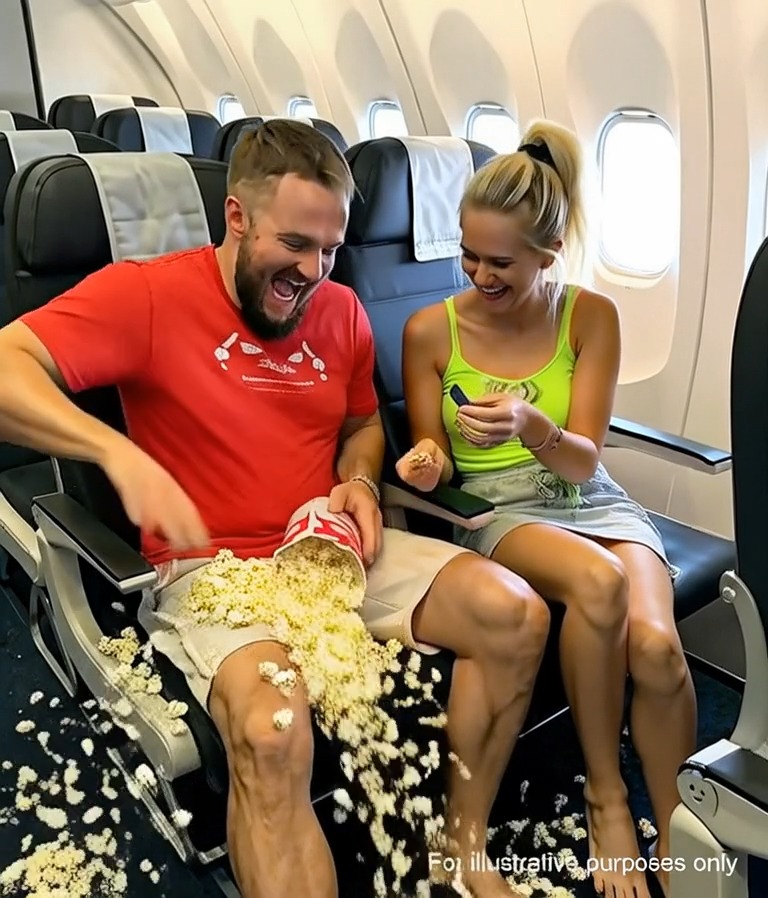 Newlyweds Turned the Plane into Their Honeymoon Suite – But Airplane Karma Made Them Pay the Price