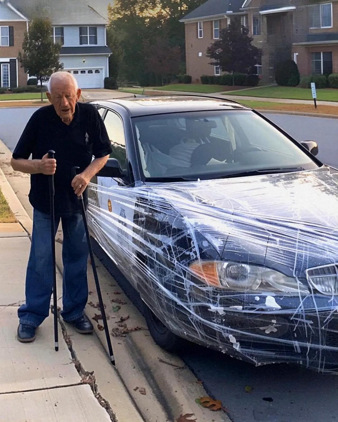 My Neighbors Wrapped My Car in Tape after I Asked Them to Stop Parking in My Spot — I Couldn’t Just Ignore It