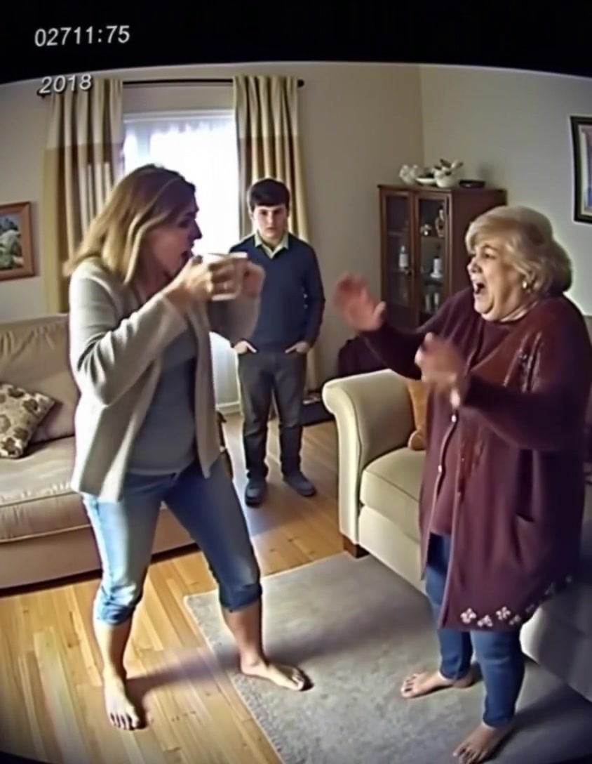 My daughter threw hot coffee at me when I refused to give her son my