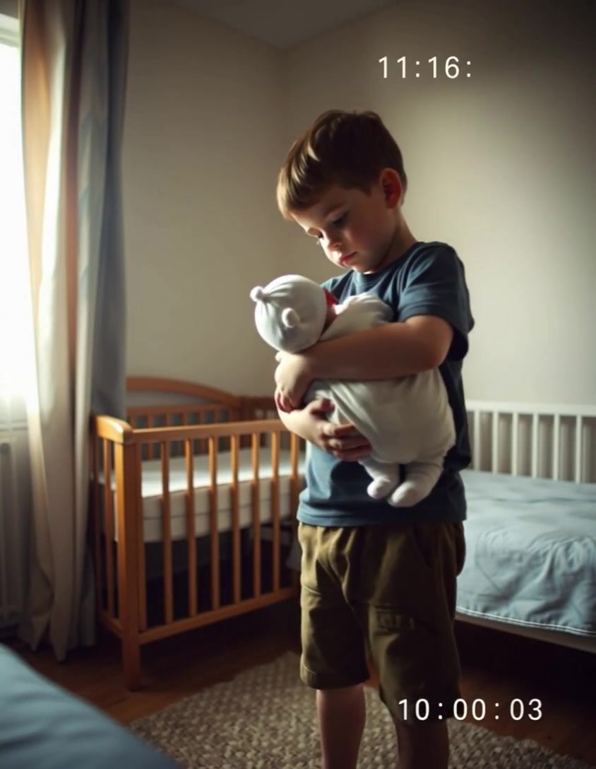 Young parents noticed that their eldest son entered his younger brother’s room every morning at