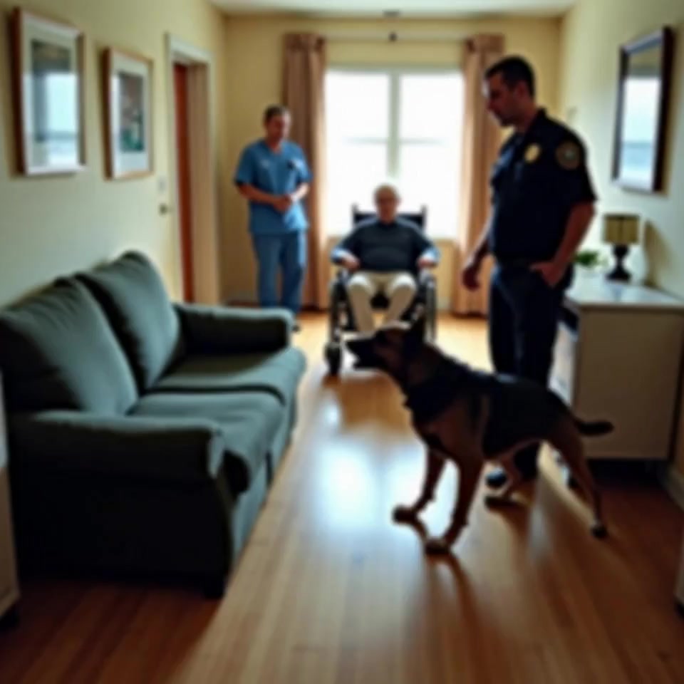 No One Believed the K9 Dog When It Barked at the Couch — Until the Police Opened It…