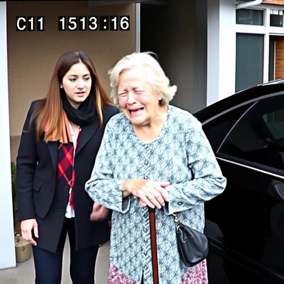 Older Woman Thought Her Adopted Daughter Would Take Her to a Nursing Home… But What