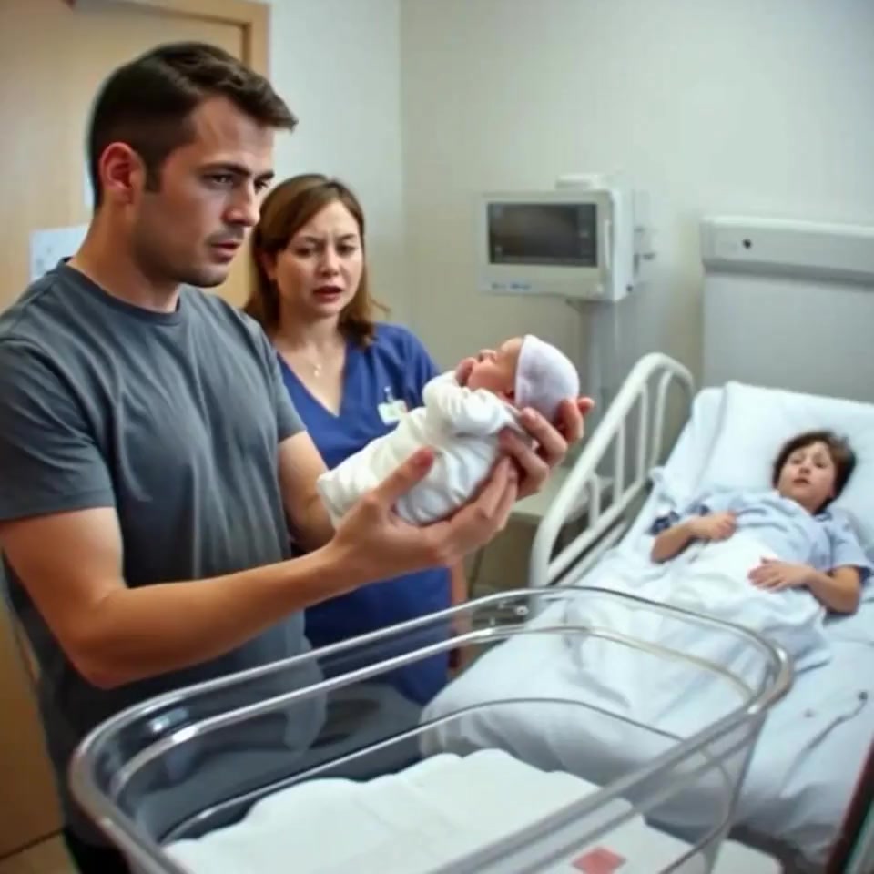 My sister had just given birth, so my husband and I went to the hospital