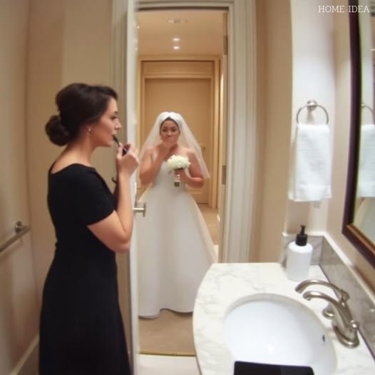 Minutes before walking down the aisle to marry the man I loved, I hid in the bathroom