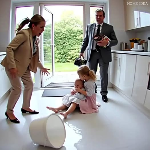 To everyone else, my wife looked like a saint. But one night I came home early and heard my six-year-old begging behind a